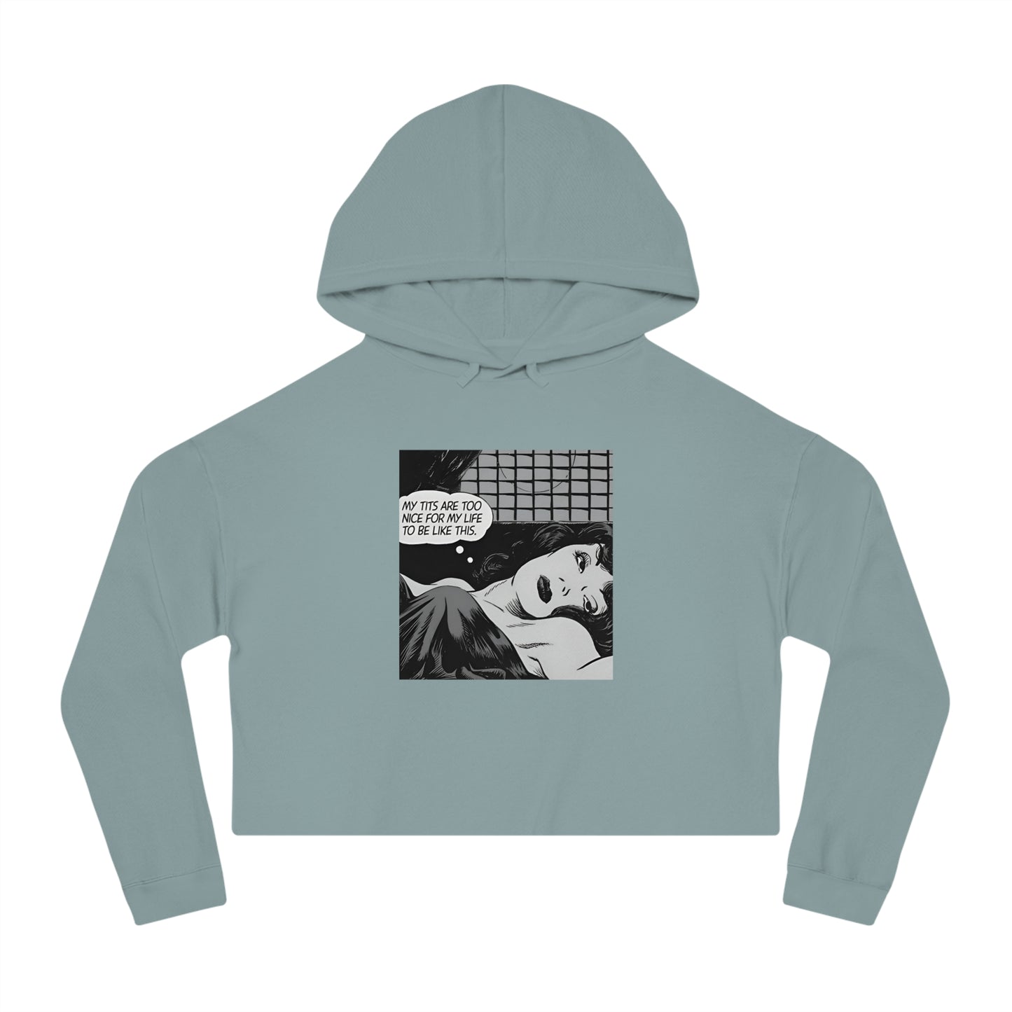 Life’s Too Short - Crop Hoodie