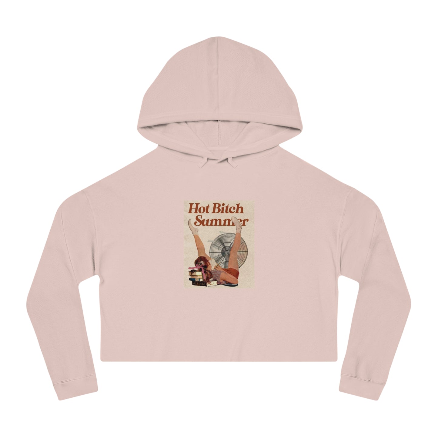 Hot Bitch Summer Crop Hoodie – Summer Heat Edition