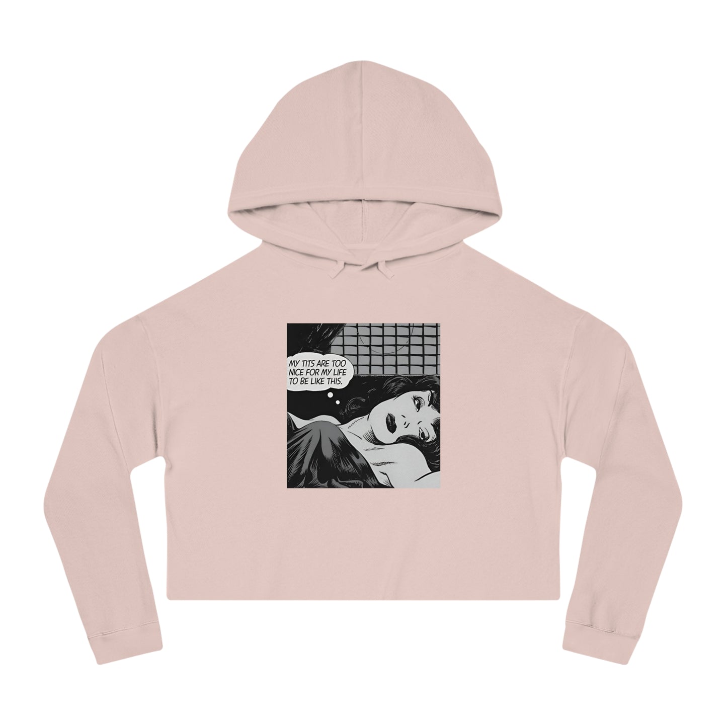 Life’s Too Short - Crop Hoodie