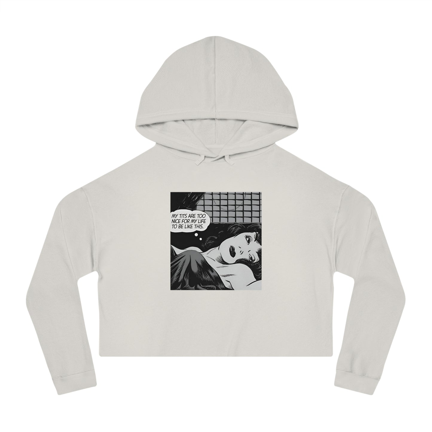 Life’s Too Short - Crop Hoodie