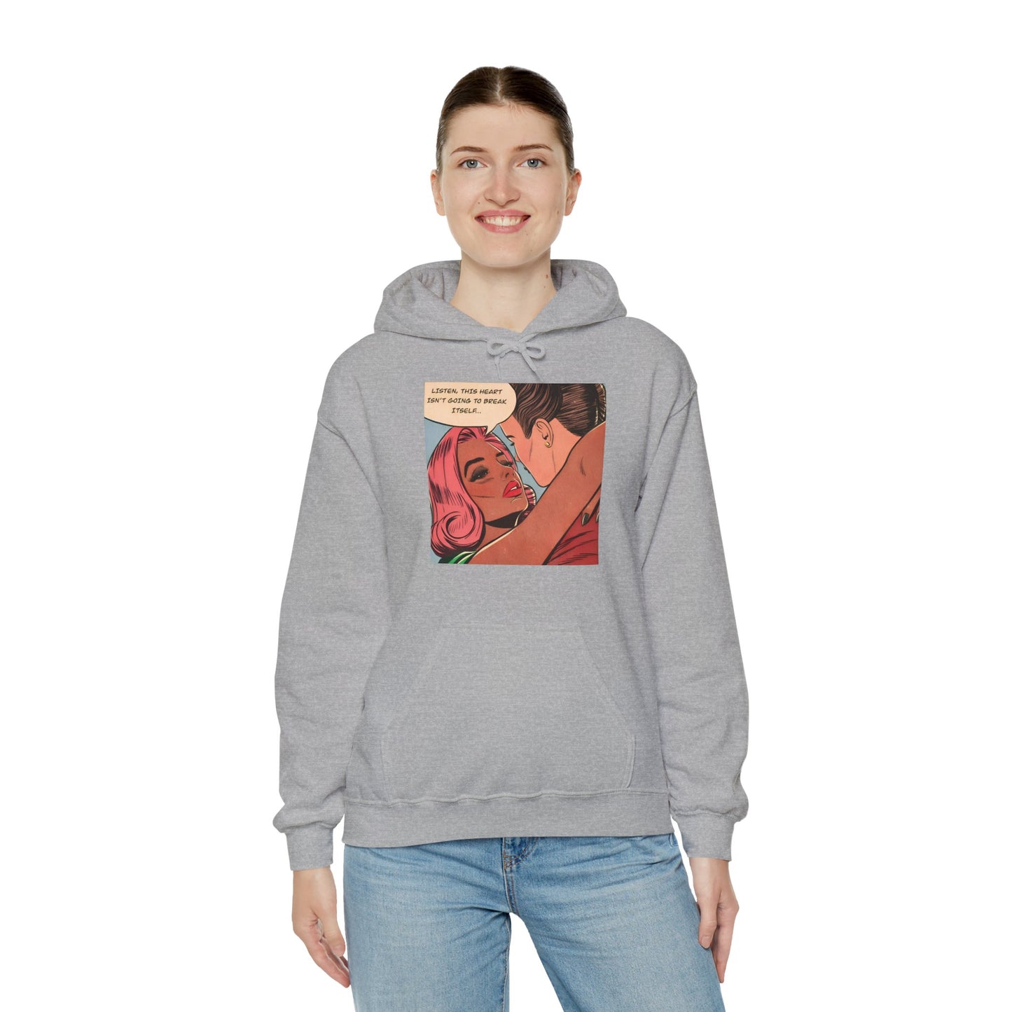 Heartbreaker Comic Hoodie - Wear Your Attitude