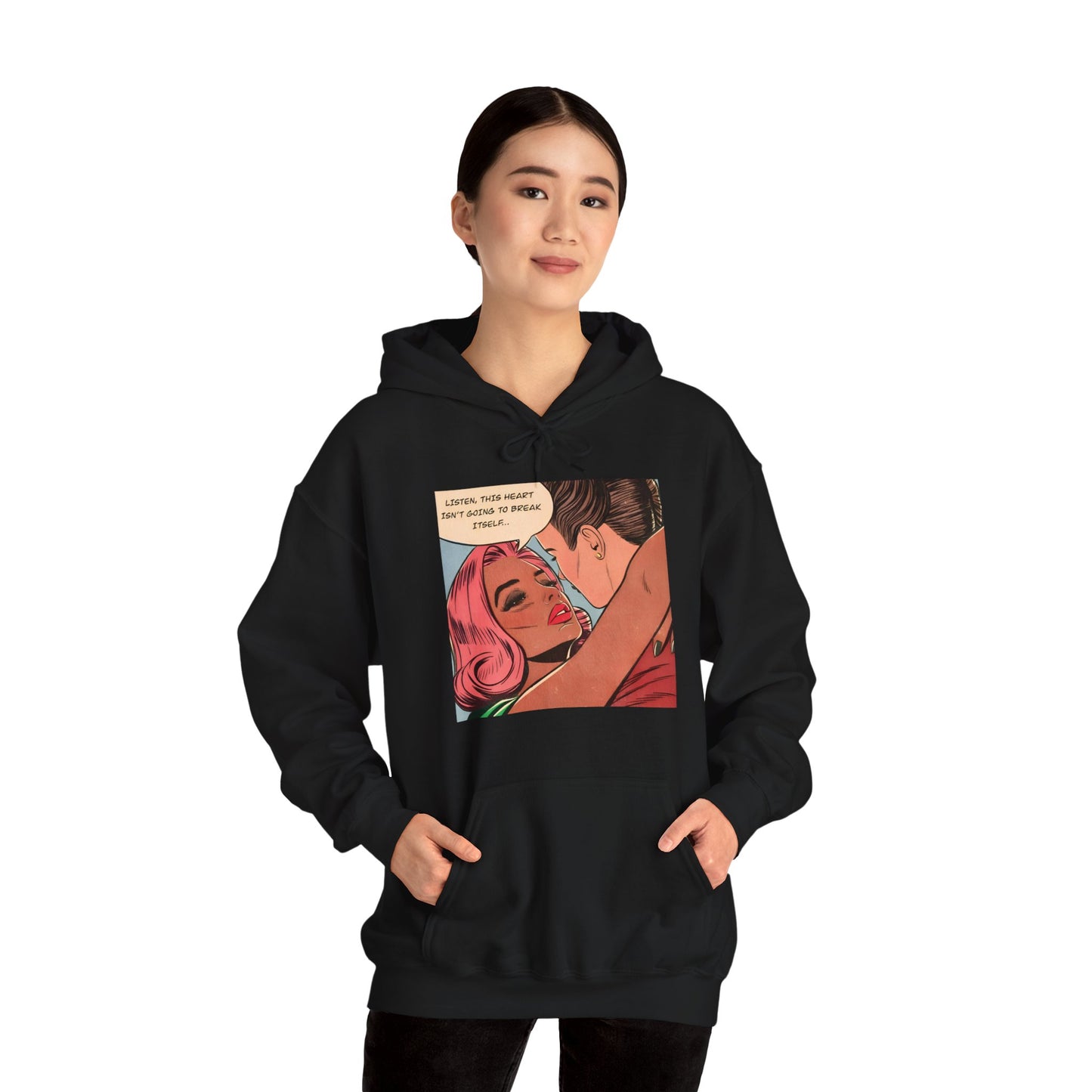 Heartbreaker Comic Hoodie - Wear Your Attitude