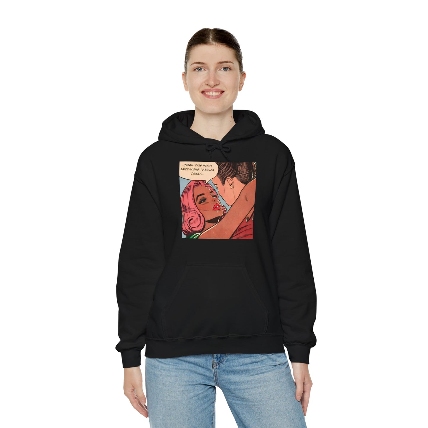 Heartbreaker Comic Hoodie - Wear Your Attitude