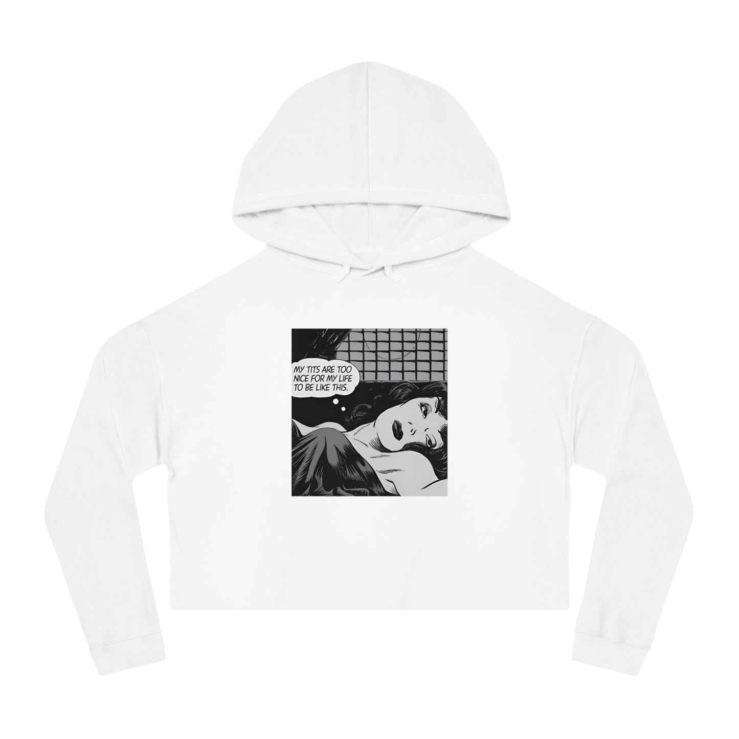 Life’s Too Short - Crop Hoodie